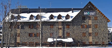 Fassade der Unterkunft
