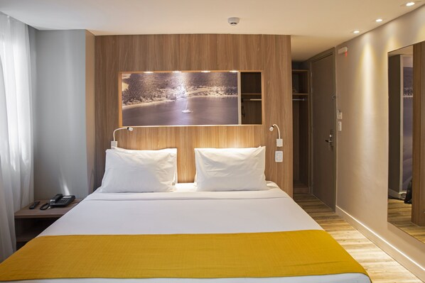 Minibar, in-room safe, blackout drapes, soundproofing