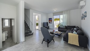 Villa, 3 Schlafzimmer, eigener Pool | Wohnbereich