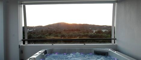 Uitzicht vanuit accommodatie