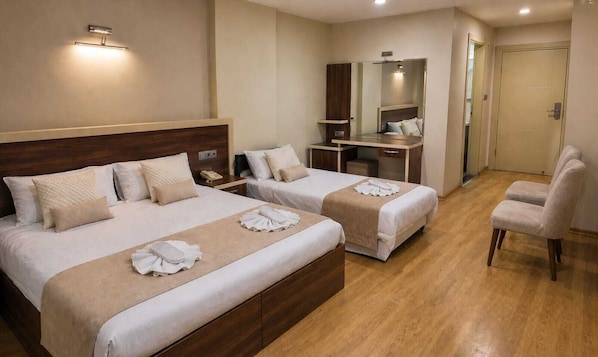 Chambre Double Familiale, balcon