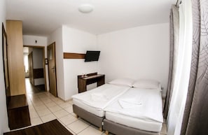 Double or Twin Room | Iron/ironing board, free WiFi, bed sheets