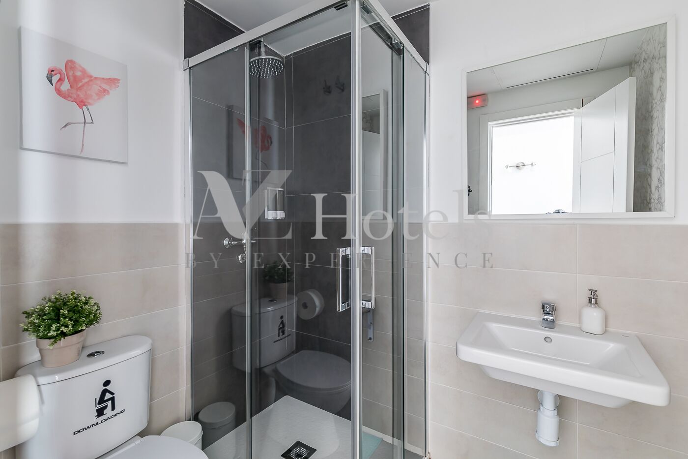 Habitación doble superior, 2 camas individuales, baño privado | Baño | Ducha, secador de pelo, toallas y jabón