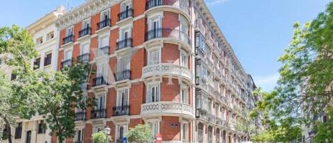 Fassade der Unterkunft