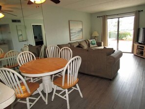 Smart TV, DVD player, books