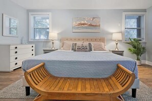 4 soverom, strykejern/-brett, reiseseng for barn og wi-fi