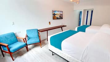 Superior Double Room, 2 Queen Beds, Non Smoking | Select Comfort beds, desk, laptop workspace, free WiFi