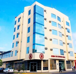 Fassade der Unterkunft