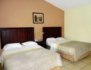 Basic Double Room, 2 Double Beds, Non Smoking | Bed sheets - Hotel La Colonia (San Sebastian)