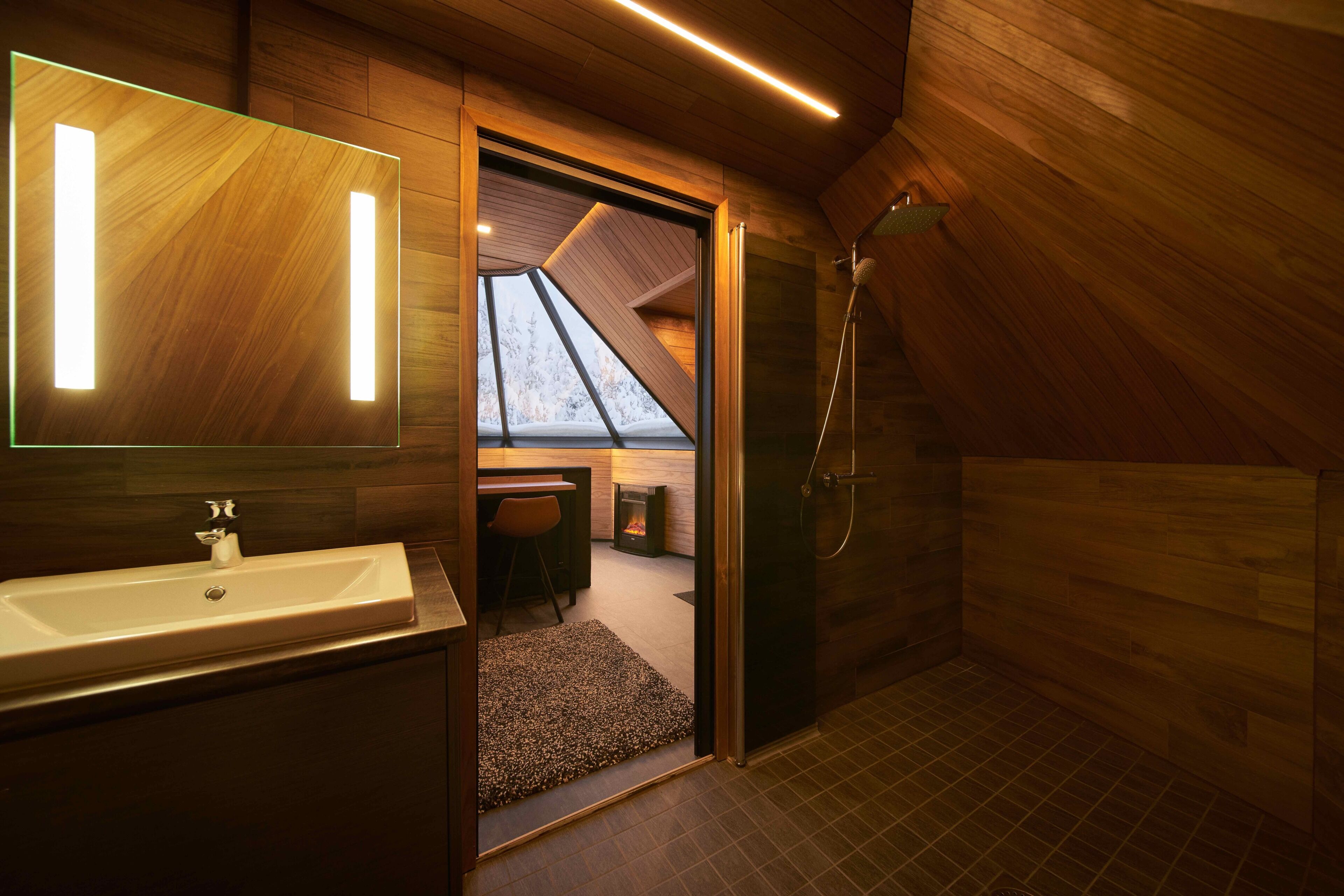 design cabin | bathroom shower