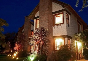 Front of property – evening/night