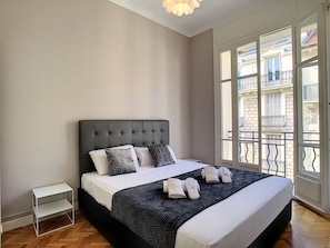 1 bedroom, iron/ironing board - N&J - LILAS BUFFA - Central - Close sea (Niza)
