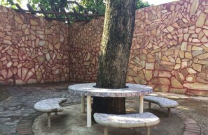 Terrace/patio - Hotel Nueva Posada Inn (Rivas)