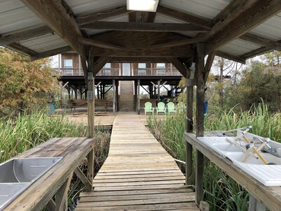 Modern River Camp Located in Akers,LA next to the Famous Sun Buns Bar and Grill
