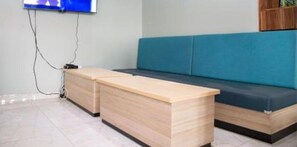 Sittområde i lobbyn