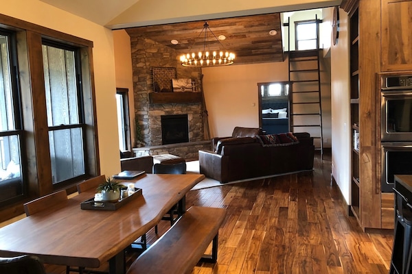 View from kitchen
