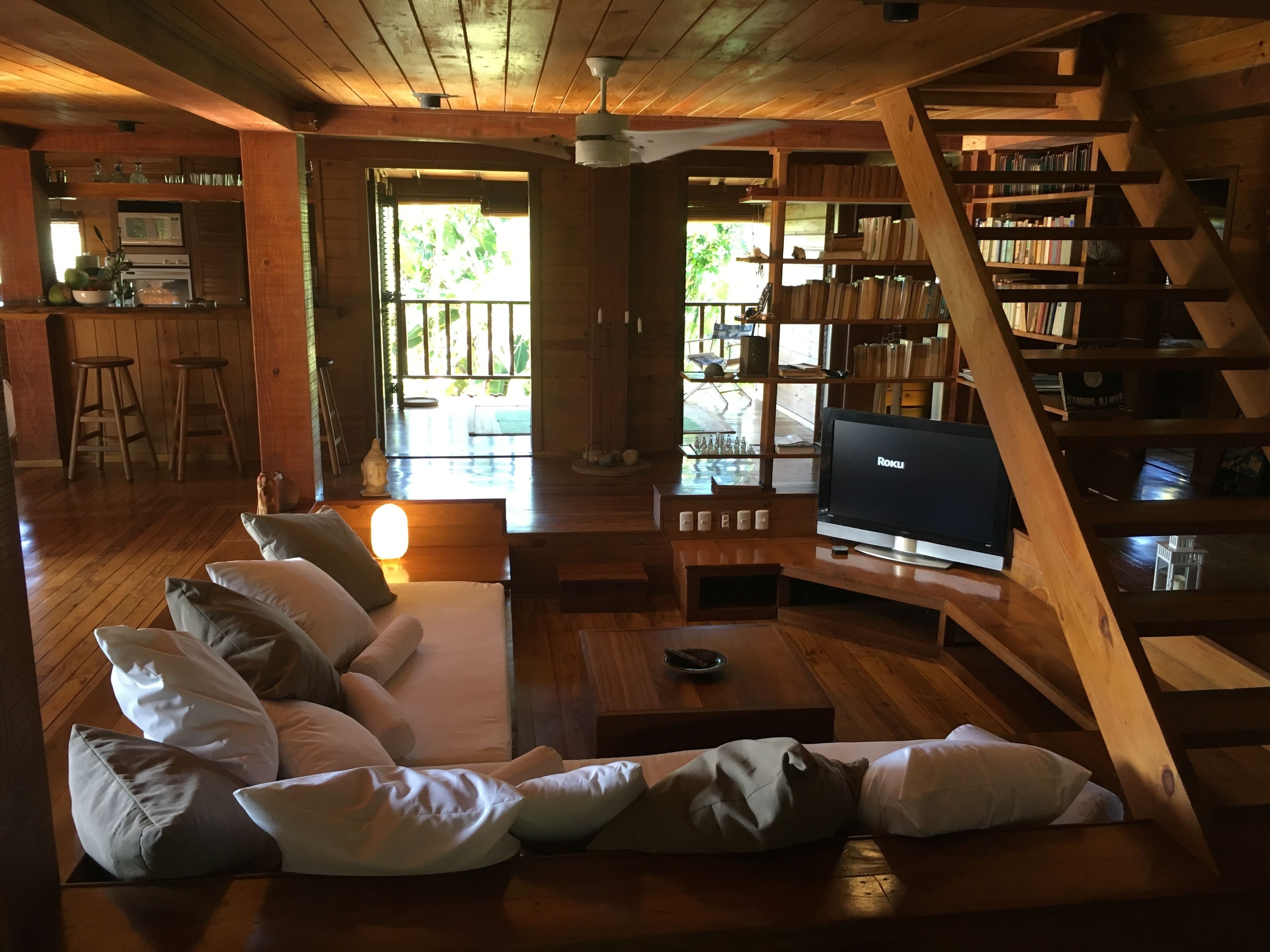 Villa – design, flere senger, parkutsikt | Oppholdsområde