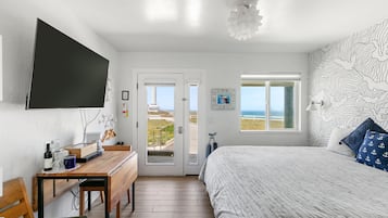 浪漫客房, 無障礙, 部分海景 (Pet Friendly) | 1 間睡房、高級寢具、記憶棉床墊、獨特設計