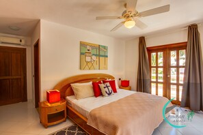 6 bedrooms, in-room safe, iron/ironing board, travel cot