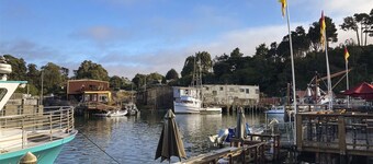 San Juan - Cozy tiny pet friendly home in the heart of the historic Noyo harbor
