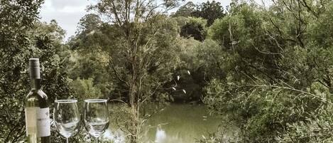 Vue depuis l’hébergement