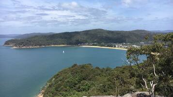 Beach nearby, sun-loungers, beach towels