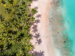 Una spiaggia nelle vicinanze