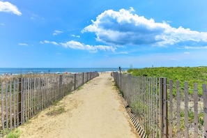 På stranden, liggestole