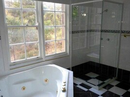 Bañera y ducha independientes, bañera de hidromasaje