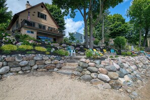 Property grounds - Enjoy the Best of Both Worlds on Beautiful Silver Lake (Traverse City)