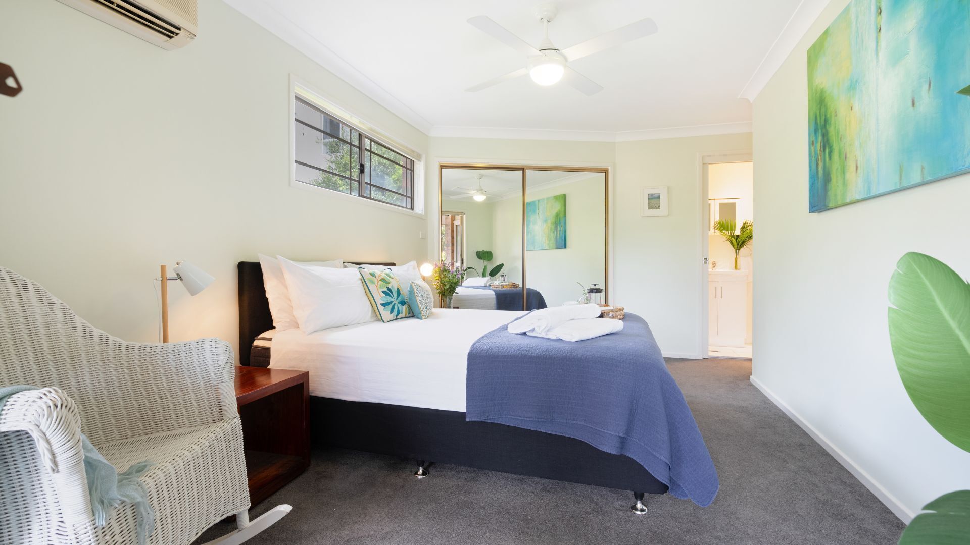 3 bedrooms, iron/ironing board, travel cot, WiFi