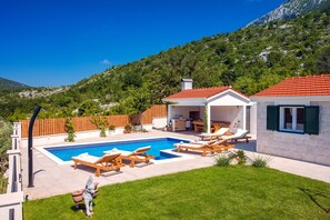 Outdoor pool - New! Villa Lucky Dream with private pool (Gata)