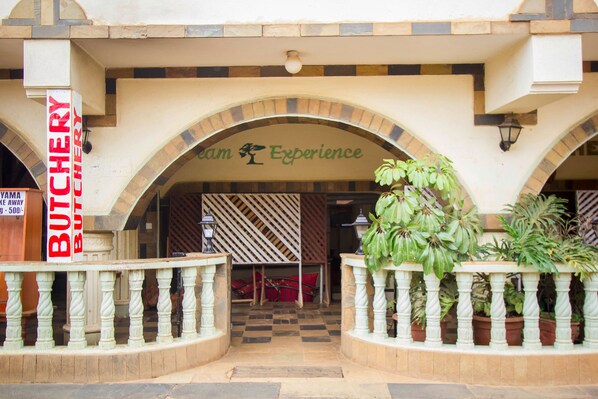 Fachada da propriedade