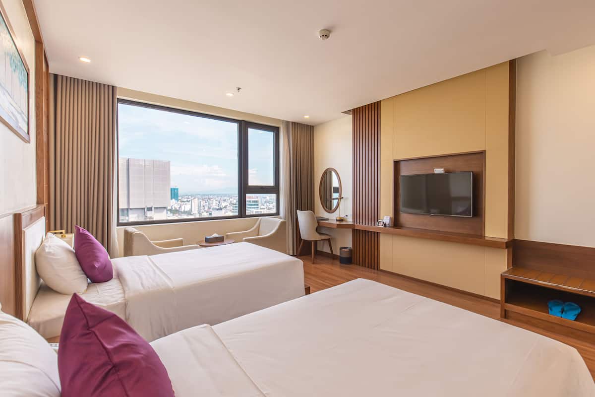 Deluxe Twin Room, Partial Ocean View with Afternoon Tea Per Stay
