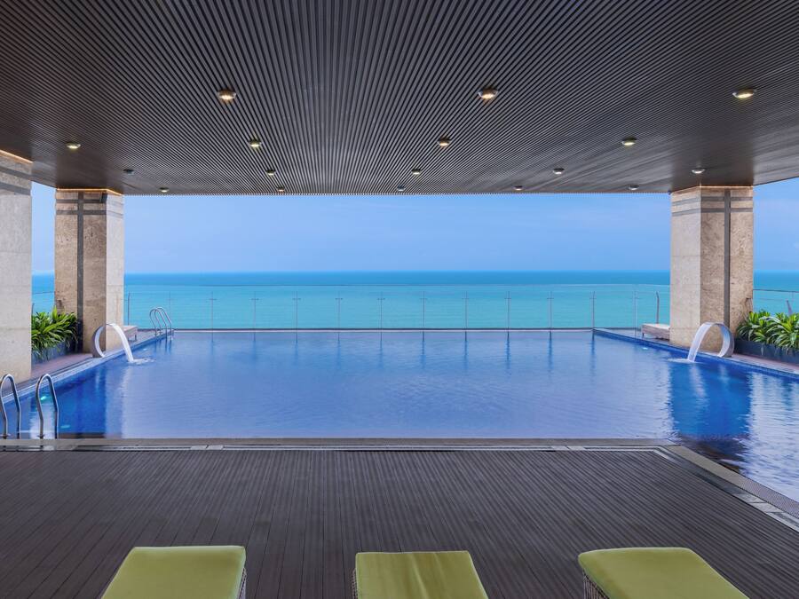 Indoor pool, open 6:00 AM to 8:30 PM, sun loungers