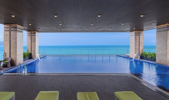 Indoor pool, open 6:00 AM to 8:30 PM, sun loungers