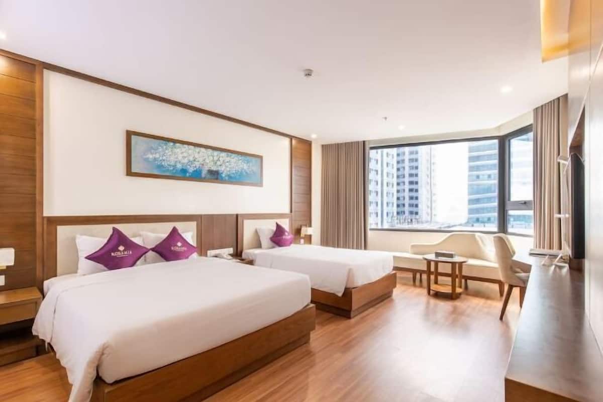 1 bedroom, premium bedding, down duvets, Select Comfort beds