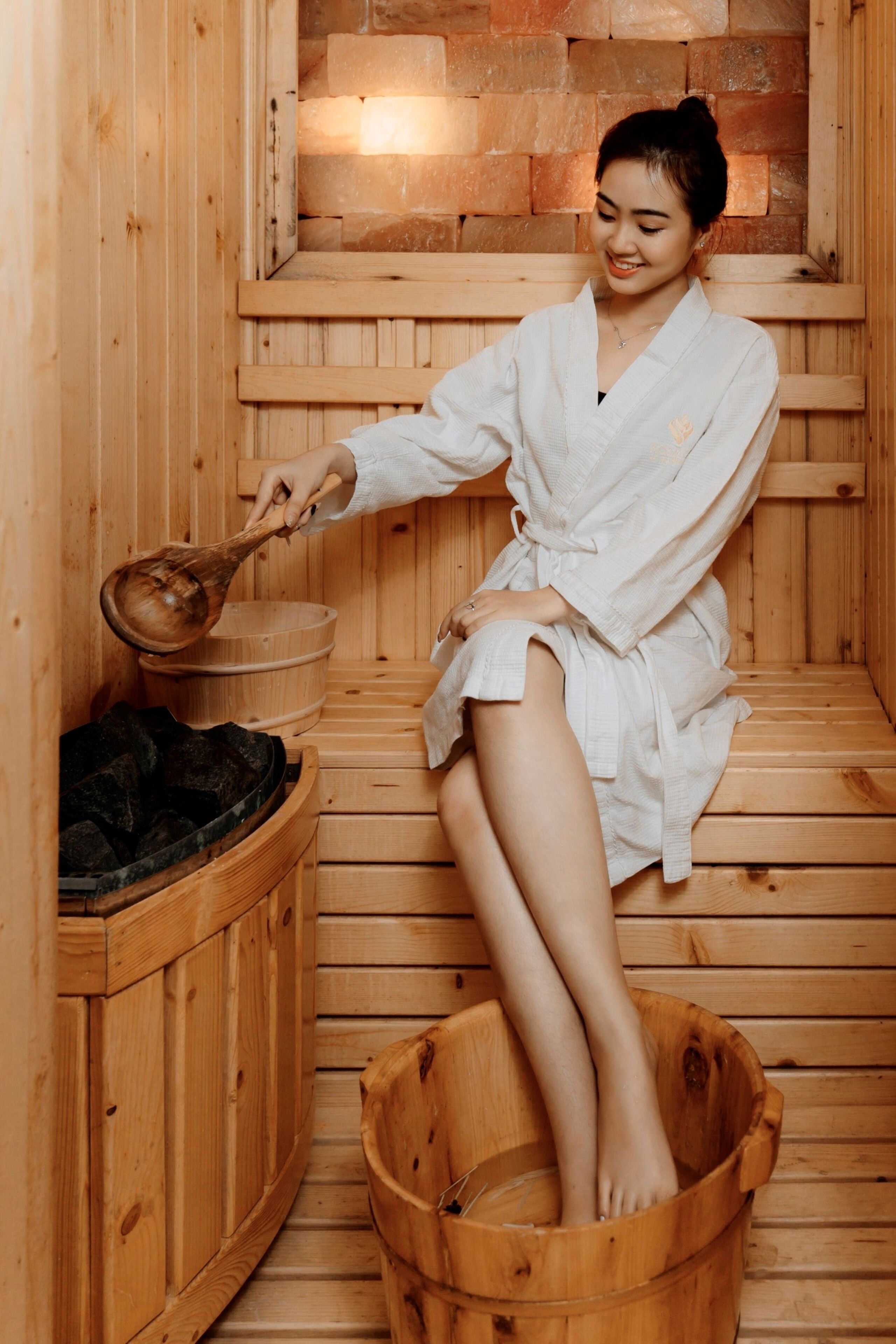 双人护理室、桑拿、热水浴缸、湿蒸房、身体护理、芳香疗法