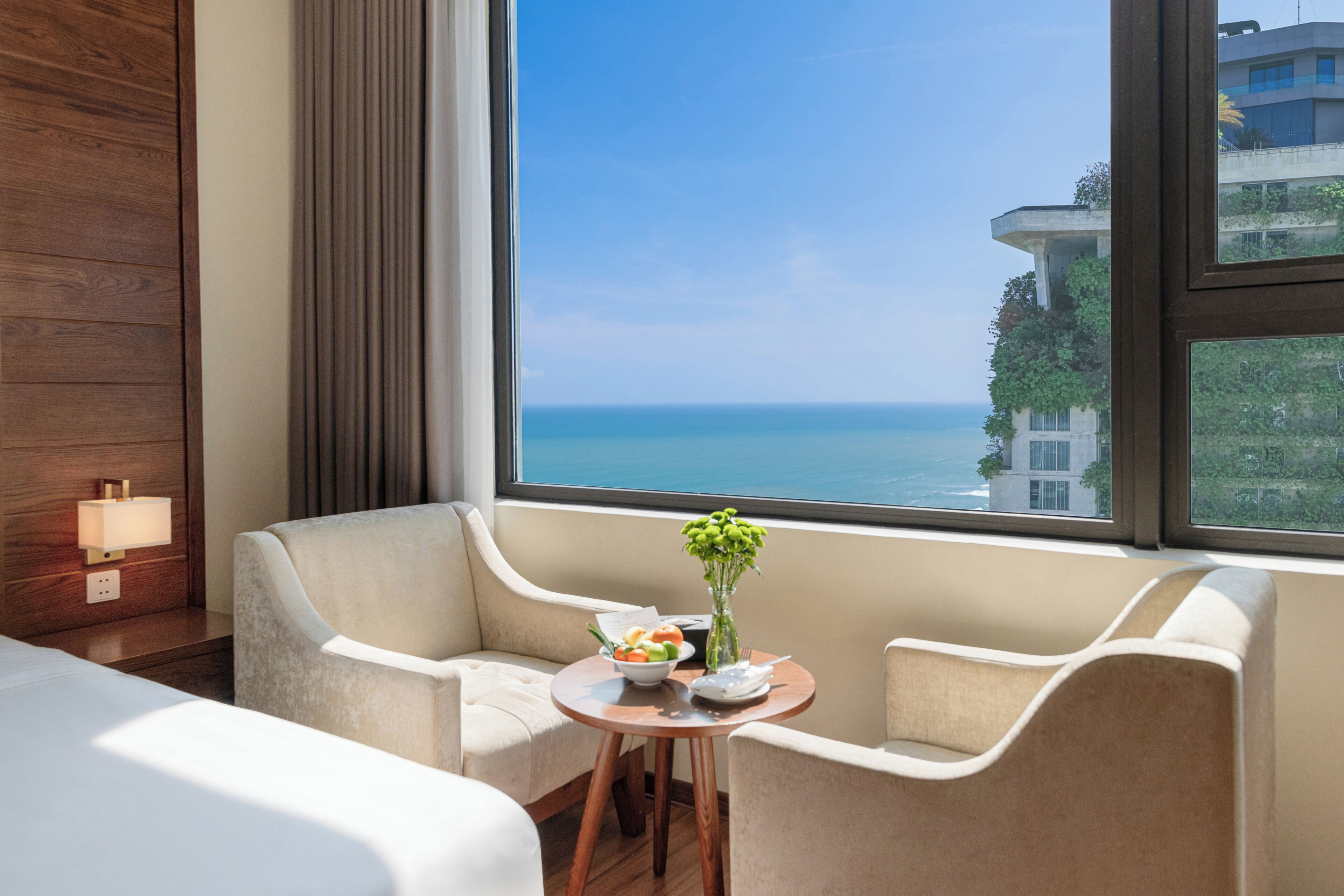 Deluxe Twin Room, Partial Ocean View  with Afternoon Tea Per Stay | View from room