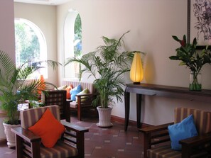 Zona de estar del vestíbulo