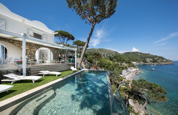Piscina de vora infinita i gandules 