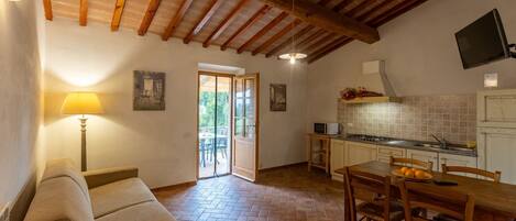 Televisor i taula de tennis de taula