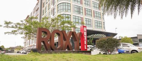 Voorkant van accommodatie