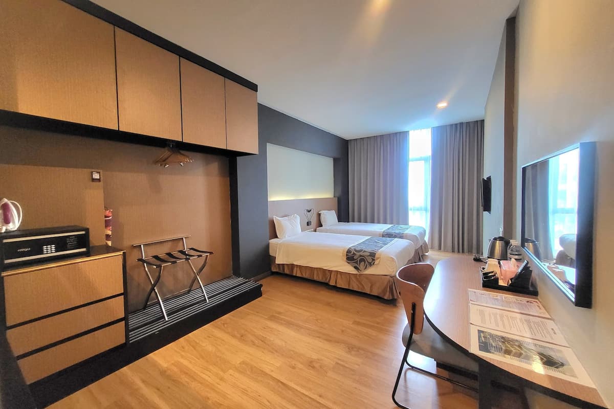 superior twin room | in-room safe, iron/ironing board, free wifi, bed sheets