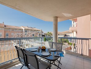 Property, Table, Furniture, Sky, Chair, Building, Interior Design, Shade, Plant, Houseplant