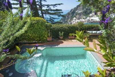 Villa Gaia Positano - Sea View, Pool, Terrace, Patio & Courtyard