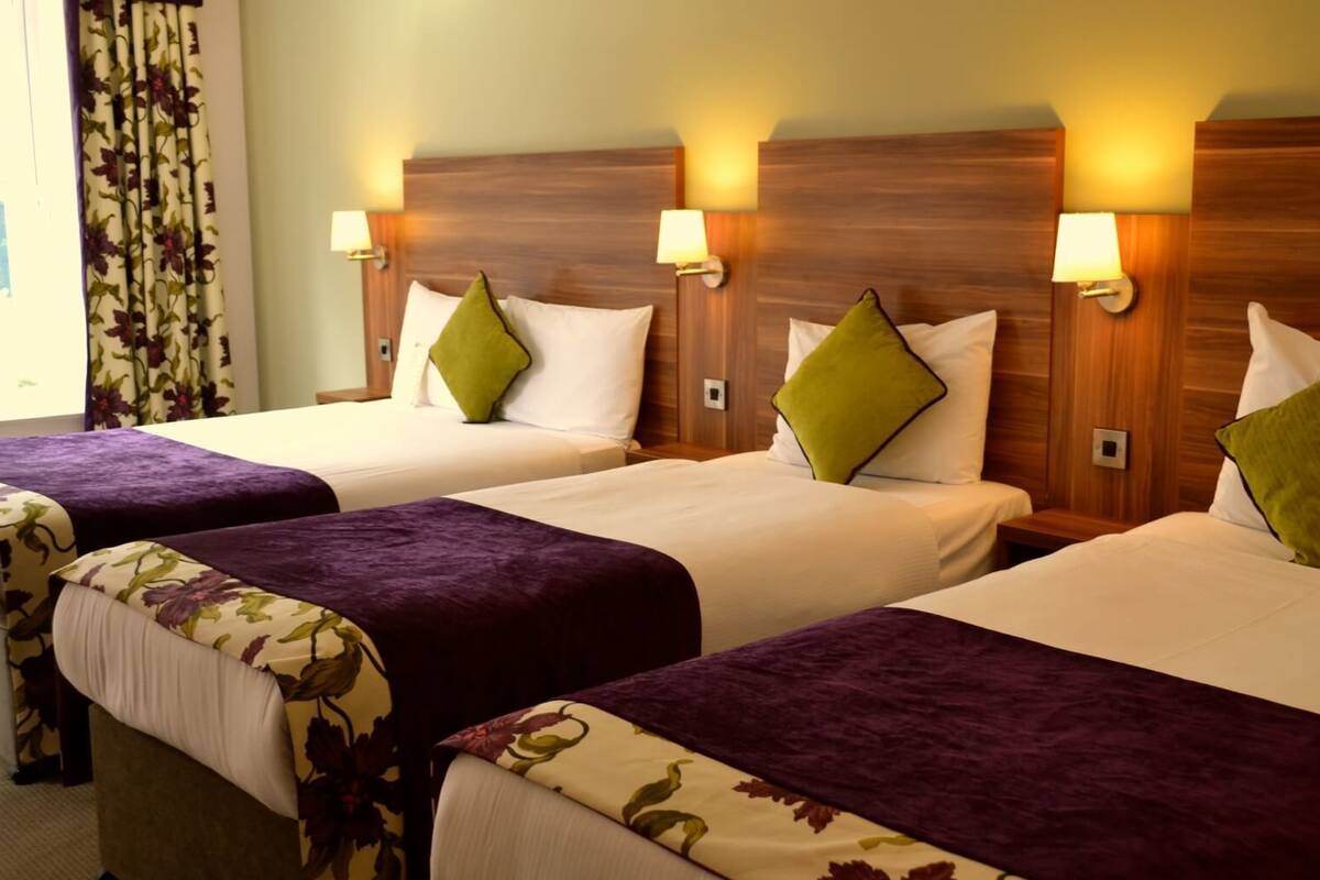 Standard Triple Room, 3 Twin Beds, Non Smoking | Free WiFi