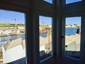 Uitzicht vanuit de kamer