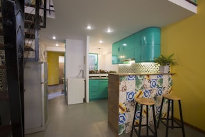 Traditional-Haus, 4 Schlafzimmer, Stadtblick | Eigene Küche | Kühlschrank, Mikrowelle, Herdplatte, Wasserkocher