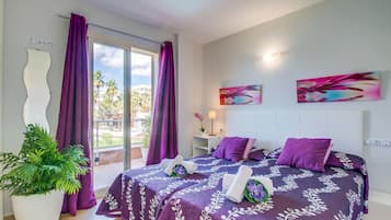 2 slaapkamers, een strijkplank/strijkijzer, gratis wifi, beddengoed